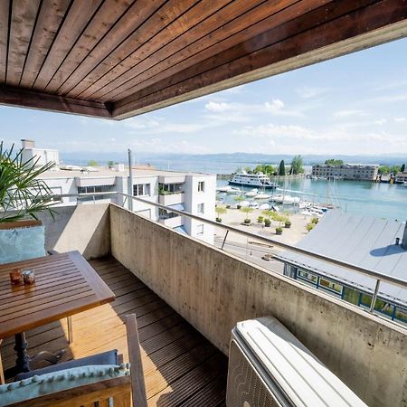 Traumwohnung Direkt Am Hafen Romanshorn Esterno foto