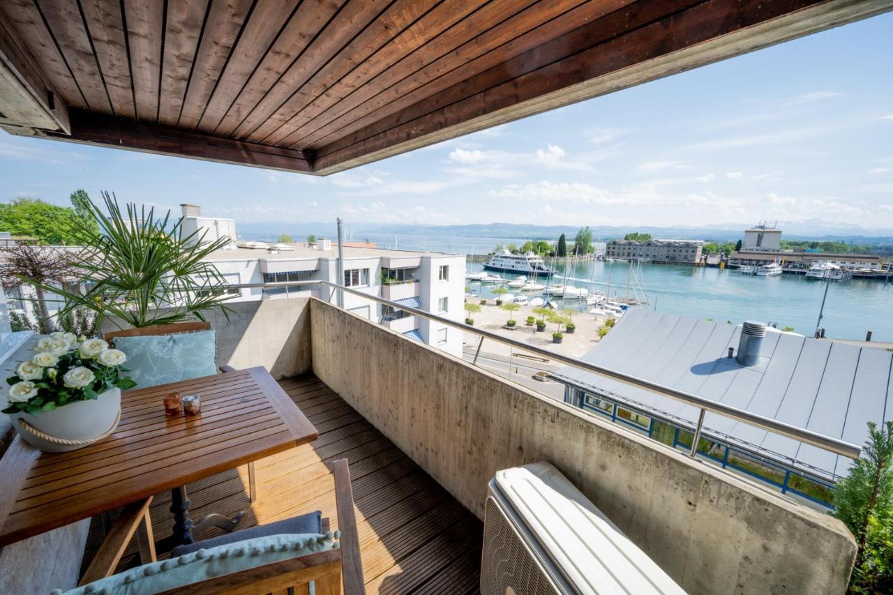 Traumwohnung Direkt Am Hafen Romanshorn Esterno foto