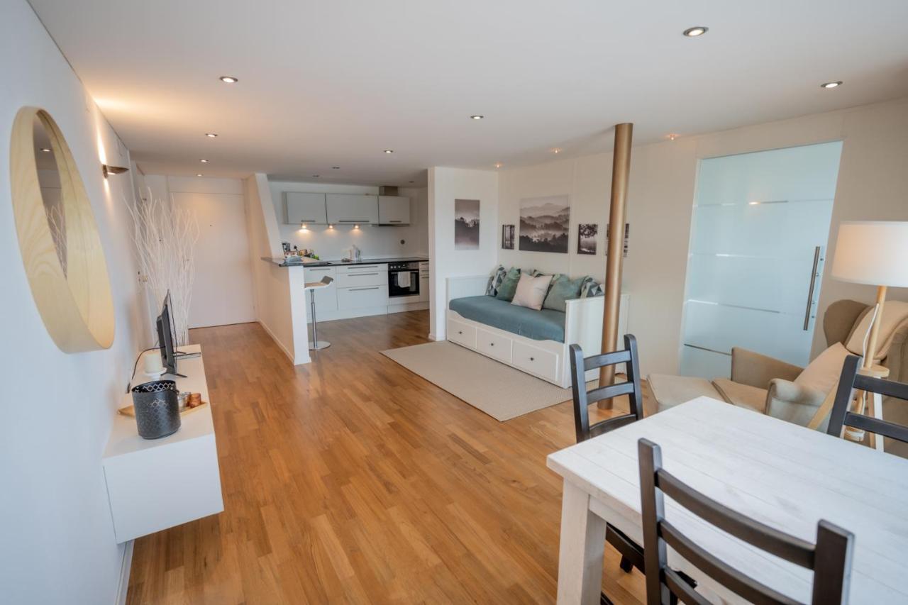 Traumwohnung Direkt Am Hafen Romanshorn Esterno foto
